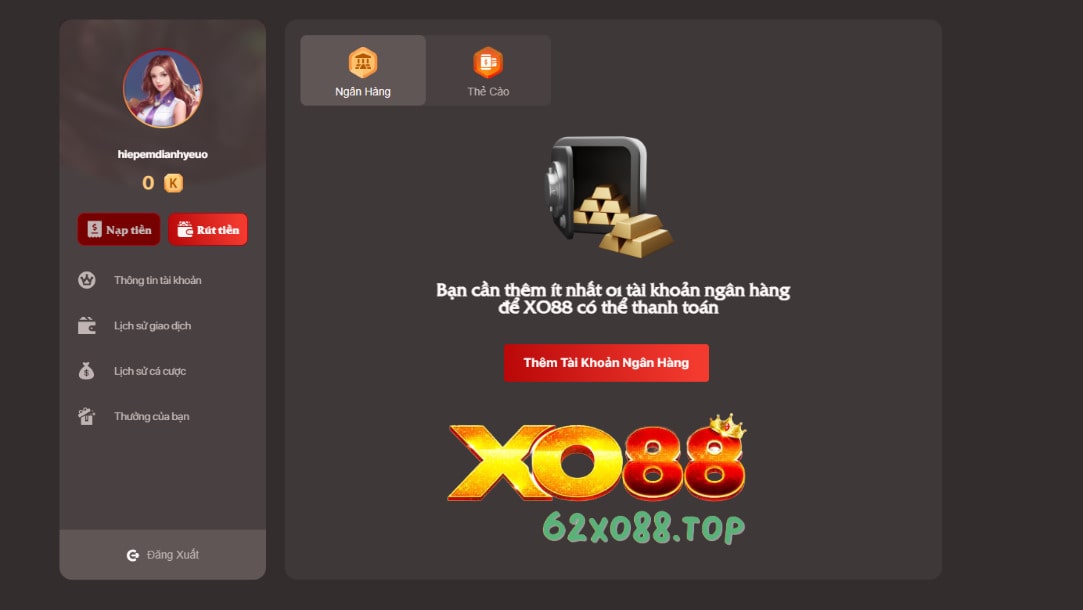 Cách rút tiền XO88 nhanh chóng Cách rút tiền XO88 nhanh chóng